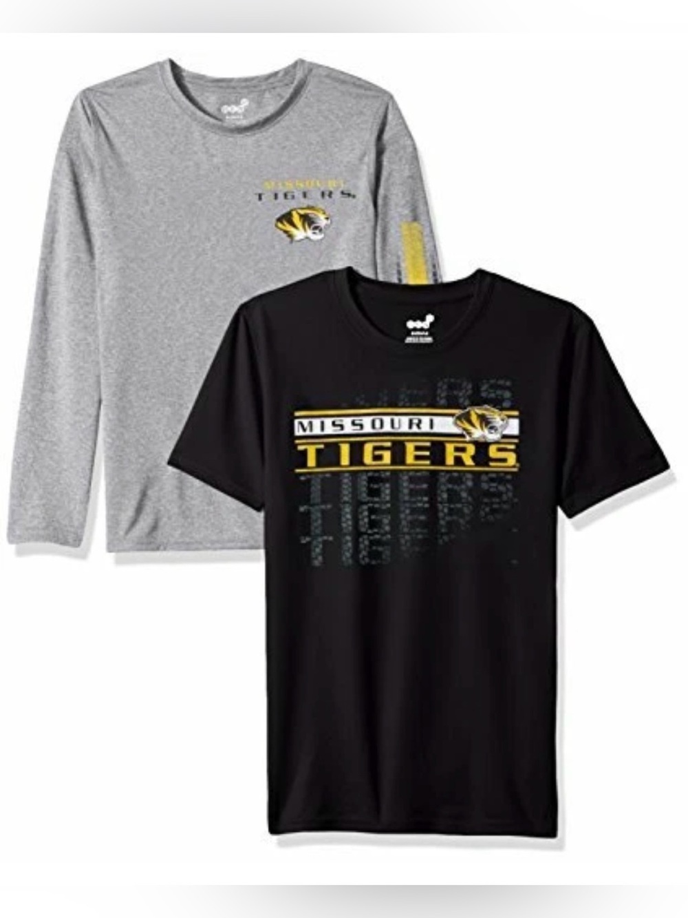 NWT Lot of 2x [Gen2] Missouri Tigers NCAA Long/Short-Sleeve Shirts Youth L 14/16 - Picture 2 of 15